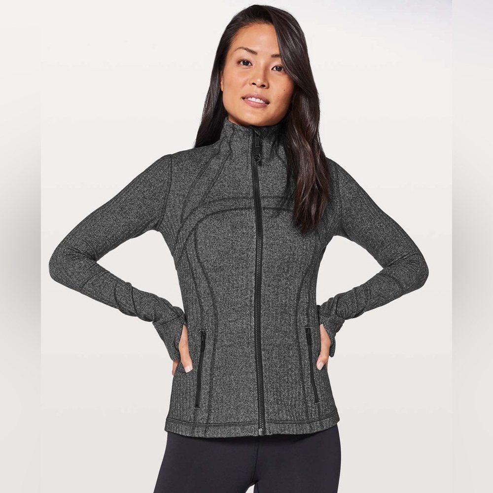 Lululemon Define Jacket - Heathered Herringbone Heathered Black